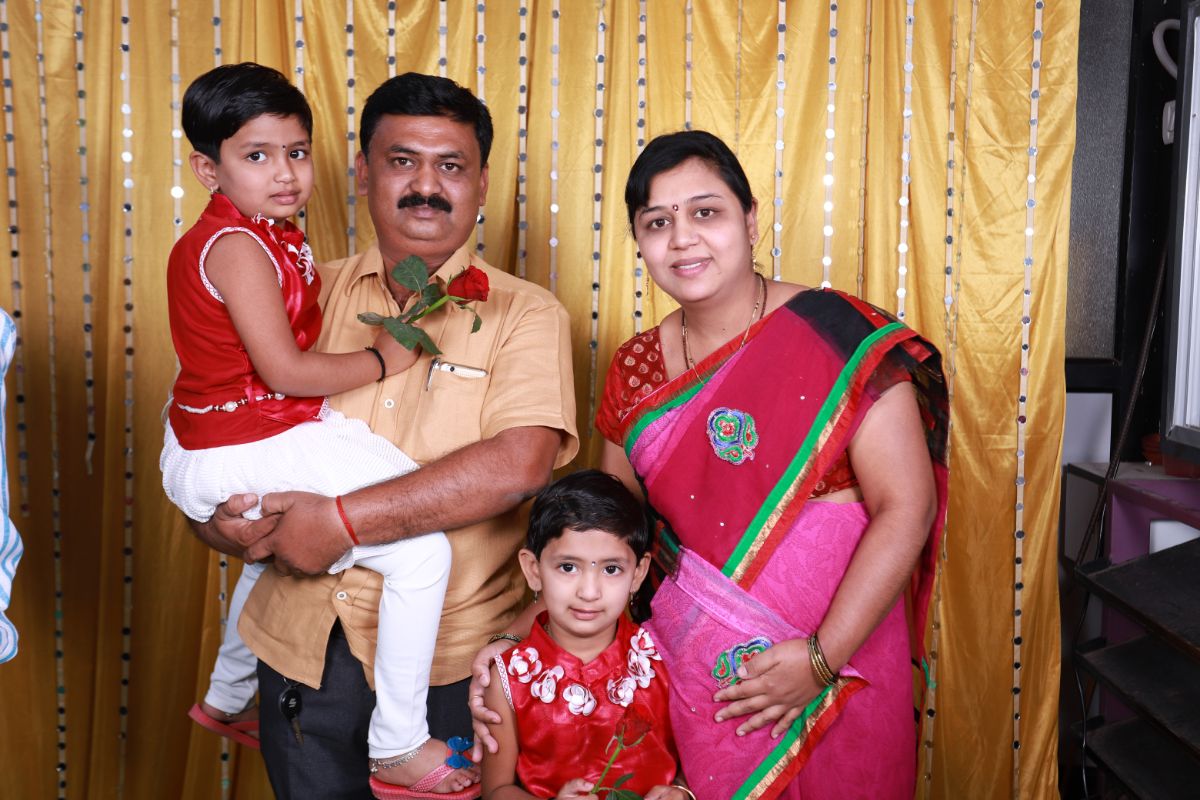 A patient family at a Shobha IVF celebration